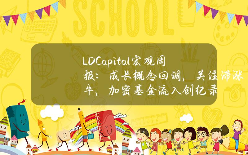 LDCapital宏观周报：成长概念回调，关注滞涨牛，加密基金流入创纪录